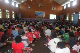 Puskesmas Agats gelar sosialisasi kesehatan masyarakat