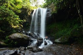 Wisata alam Kali Mancingan dan Curug Kura Mas di Tanggamus