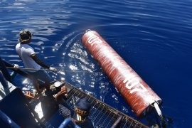 KKP dismantles 21 illegal Philippine FADs in waters of North Sulawesi