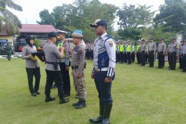 Polres Sijunjung kerahkan 215 personel gabungan, amankan arus mudik