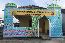 Polsek Riau Silip dirikan Pospam Lebaran 2019