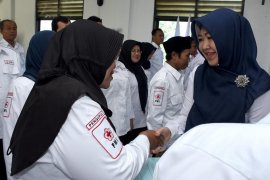 Ning Lik lantik pengurus PMI tiga kecamatan