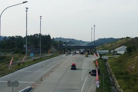 Jelang Lebaran, pintu masuk tol Bakauheni masih sepi