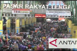 Daya beli cenderung turun di Pasar Tengah Pontianak