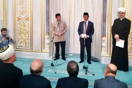 Ini dia, Solidaritas Muslim Indonesia dan Rusia untuk Palestina