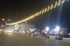 Pedagang pakaian dan kue khas Lebaran mulai menjamur di Rantauprapat