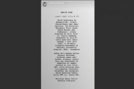 Annisa Pohan melalui Instagram pribadinya mengabarkan kepergian Ani Yudhoyono