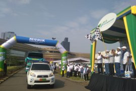 Ribuan pemudik gratis diberangkatkan BPJS Ketenagakerjaan Banten