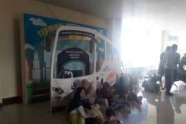 Dinkes Depok periksa kesehatan sopir bus mudik