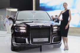 Limusin mewah berlapis baja buatan Rusia menuju pasar Eropa