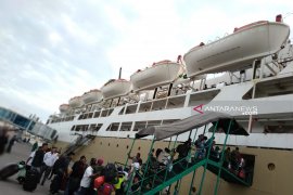 Penumpang turun di Pelabuhan Makassar 39.510 jiwa