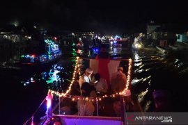 Pawai malam takbiran susur sungai Negara hidupkan tradisi lama
