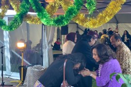 Masyarakat Indonesia-Australia menghadiri halal bihalal KJRI di Melbourne