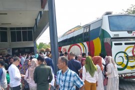 NPM berangkatkan 10 bus setiap harinya pada arus balik
