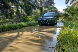 Wisatawan keluhkan jalan rusak menuju TWA Seblat Bengkulu