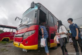 Arus balik Lebaran ke Kota Palu semakin berkurang