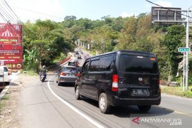 H+5 arus kendaraan kembali meningkat di Jalur Puncak-Cianjur