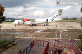Arus balik Lebaran di Bandara Bersujud relatif normal