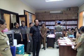 Setelah cuti bersama, Sekda Gianyar sidak tingkat kehadiran ASN