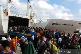 Trisakti Harbor reaches a peak return trip