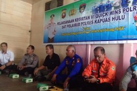 Polairud Kapuas Hulu sampaikan pesan kebangsaan menolak hoaks dan radikalisme