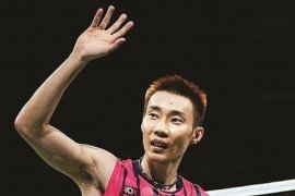 Salam perpisahan untuk Lee dari atlet badminton internasional