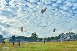 Festival balon udara di Trenggalek berlangsung meriah