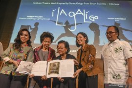 Konferensi Pers Jelang pertunjukkan musik teater I La Galigo
