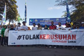 Warga Pamekasan- Madura deklarasi tolak kerusuhan