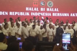 Jokowi hadiri halal bihalal aktivis 98
