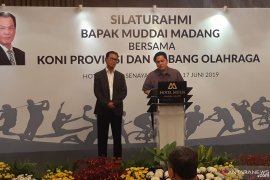 Muddai klaim dapat dukungan 26 cabang maju jadi Ketum KONI