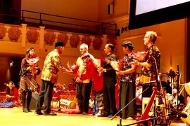 Gamelan meriahkan peringatan 70 Tahun Indonesia-Inggris