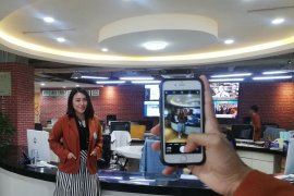 Spot foto "instagrammable" di Kantor Berita ANTARA