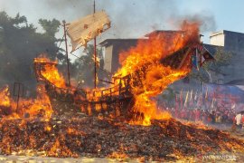 76 ribu wisatawan hadiri Festival Bakar Tongkang di Bagansiapiapi
