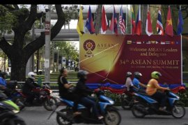 Persiapan KTT Asean di Bangkok