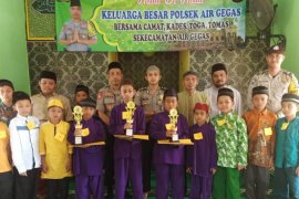 Polsek Air Gegas gelar lomba Adzan
