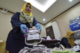 KDD Riau Kompleks Sumbangkan 6 Juta CC Kantung Darah ke PMI