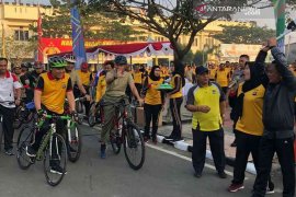 Bupati Bekasi turut meriahkan peringatan HUT Bhayangkara