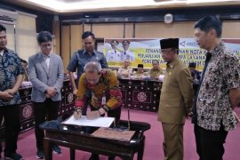 Mataram-LKBN Antara menandatangani nota kesepahaman informasi publik