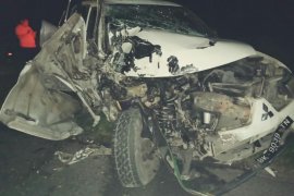 Personel Polsek tewas tabrakan, pasutri luka-luka