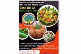 "Pusak Tambol" meriahkan HUT ke 12 Kabupaten Kayong Utara