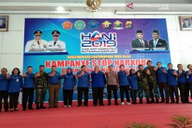Peringati HANI 2019, BNNP gelar desiminasi  kampanye stop narkoba