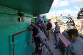 Bakamla-AS simulasikam "Drugs Trafficking" di Benoa