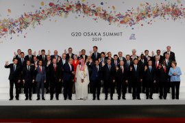 Pemimpin G20  harapkan AS-China tekan risiko perang dagang
