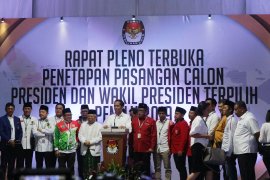 Wakil Presiden terpilih, Ma'ruf Amin ajak seluruh pihak kembali rukun