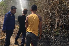 Kebakaran lahan terjadi dua lokasi di Aceh  Besar