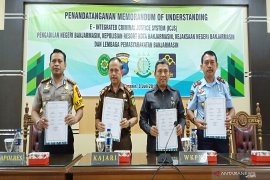 Penegak hukum di Banjarmasin sepakat terapkan e-ICJS