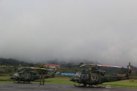 Cuaca buruk jadi kendala pencaharian helikopter hilang