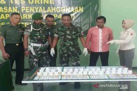 Cegah penyalahgunaan narkoba, Kodim Pamekasan gelar tes urine