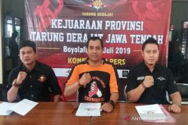 Ratusan atlet tarung derajat berlaga di Kejurprov  di Boyolali